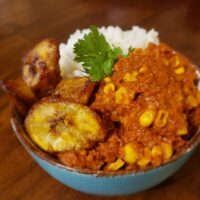 Corned beef with corn